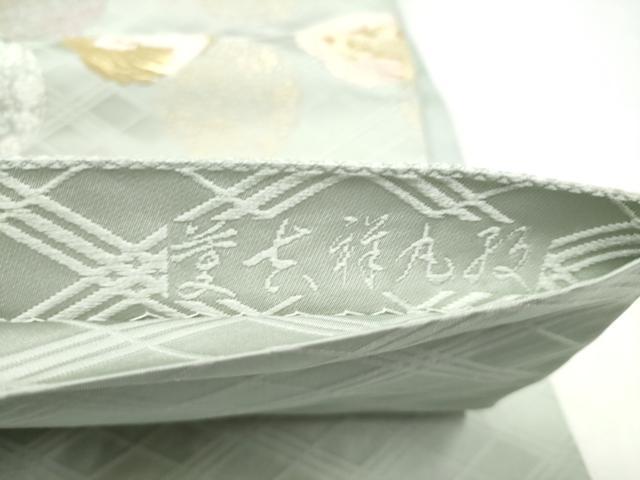 平和屋着物●六通柄袋帯 唐織 香吉祥丸紋 金糸 正絹 逸品 CABN2674hy