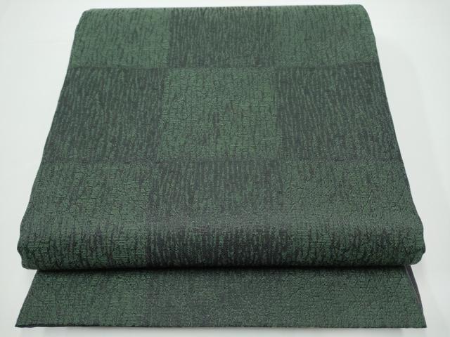 平和屋着物●六通柄袋帯 霞文 金糸 健勝苑扱い 正絹 逸品 CABN2721hy