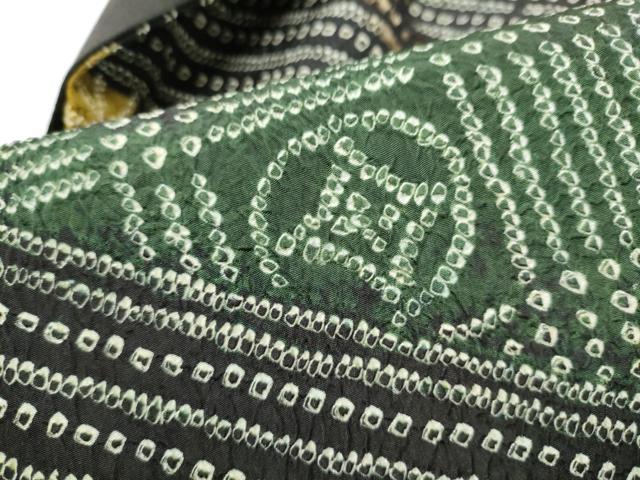 平和屋着物●全通柄 京袋帯 総絞り 宝尽くし文 正絹 逸品 CABN2766hy