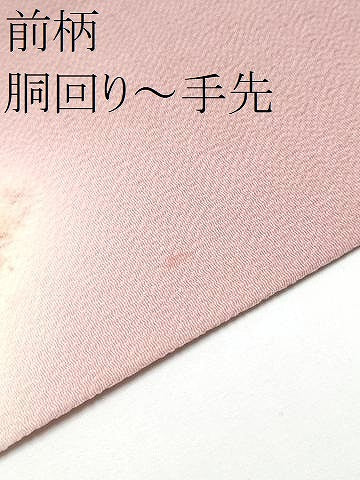 平和屋着物●九寸名古屋帯 作家物 草花文 鬼しぼ縮緬 正絹 逸品 CABN2788hy