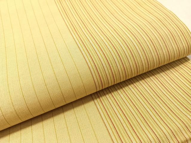 平和屋着物●両面 全通柄袋帯 紬地 花織 市松吉祥文 正絹 逸品 未使用 CABN2839vp