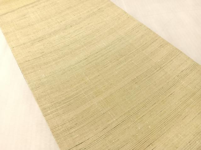 平和屋着物●両面 全通柄袋帯 紬地 絞り 流線文 正絹 逸品 CABN3016vp
