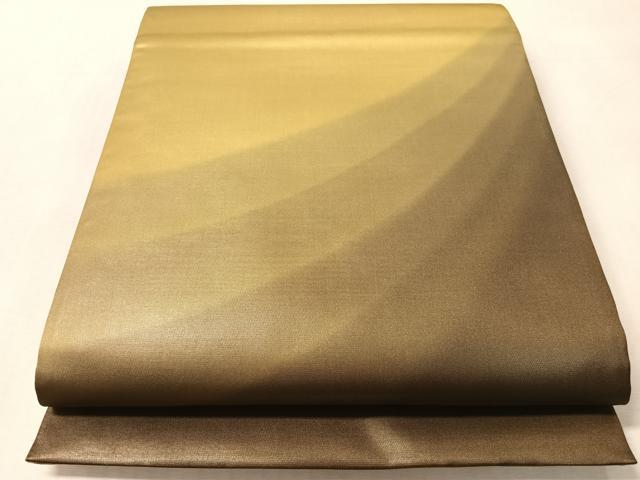平和屋着物●染色作家 斉藤三才 太鼓柄袋帯 霞文 正絹 逸品 CABN3025vp