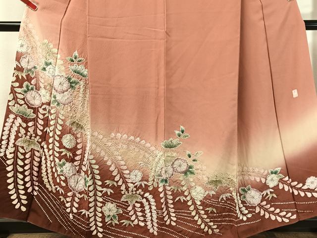 平和屋着物●訪問着 作家物 辻が花 絞り 暈し染め さが美扱い 正絹 逸品 CABN3060vp