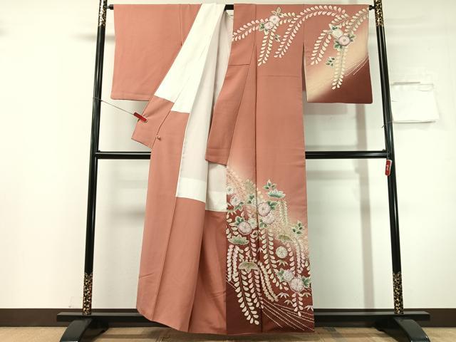 平和屋着物●訪問着 作家物 辻が花 絞り 暈し染め さが美扱い 正絹 逸品 CABN3060vp