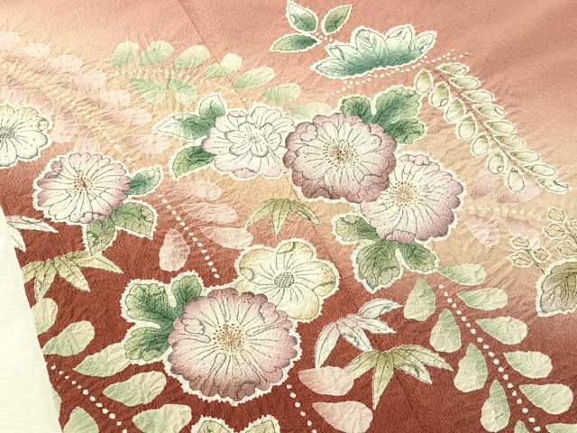 平和屋着物●訪問着 作家物 辻が花 絞り 暈し染め さが美扱い 正絹 逸品 CABN3060vp