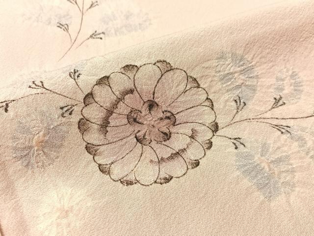 平和屋着物●訪問着 辻が花 絞り 手描き 正絹 逸品 未使用 CABN3069vp