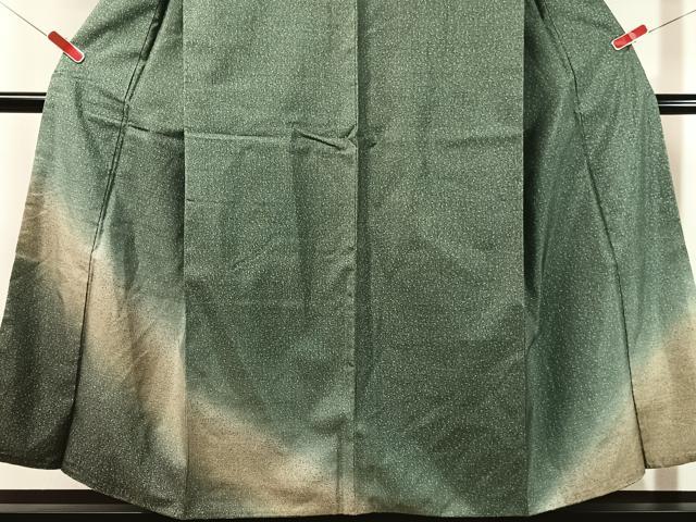 平和屋着物●本場縞大島紬 訪問着 染大島 霞文 ますいわ屋扱い 正絹 逸品 CABN3070vp