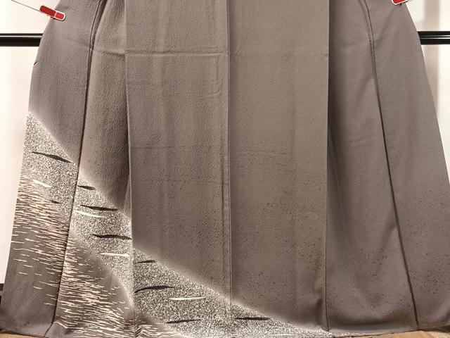 平和屋着物●訪問着 霞文 暈し染め 金彩 正絹 逸品 CABN3115vp