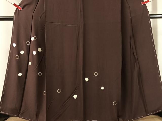 平和屋着物●訪問着 駒刺繍 佐賀錦 雪輪文 金銀彩 正絹 逸品 未使用 CABN3135vp