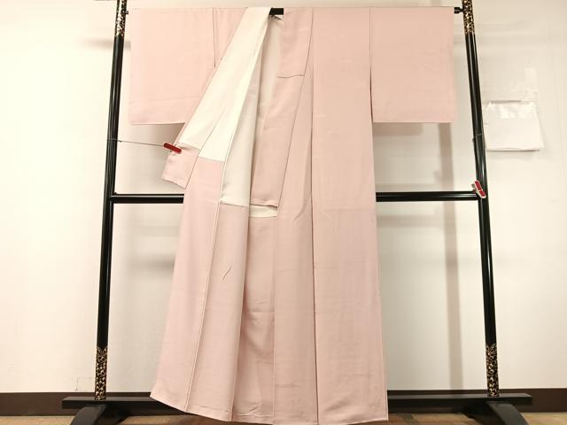 平和屋着物●上質な色無地 人物風景地紋 虹色 正絹 逸品 CABN3146vp