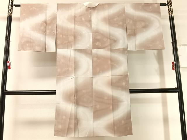 平和屋着物●長襦袢 無双仕立て 大仏 天女 富士山 暈し染め 正絹 逸品 CABN3153vp