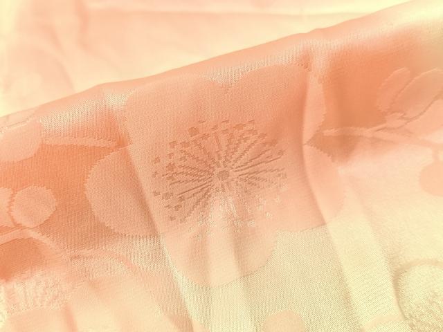 平和屋着物●振袖用長襦袢 無双仕立て 梅花地紋 暈し染め 正絹 逸品 CABN3199vp