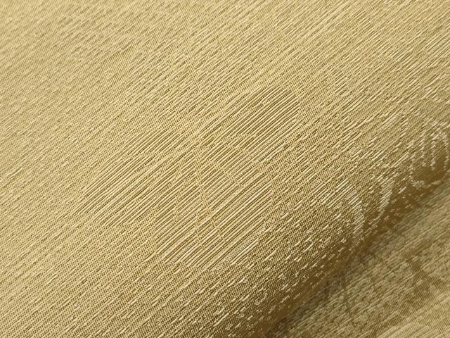 平和屋着物●インド・アッサム 野蚕糸 手織 ムガシルク 両面 全通柄袋帯 横段文 正絹 逸品 CABN3726dy