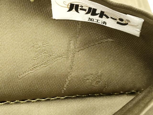 平和屋着物●世界的人形師 辻村寿三郎 ジュサブロー 六通柄袋帯 舞花文 銀糸 正絹 逸品 CABN3732dy