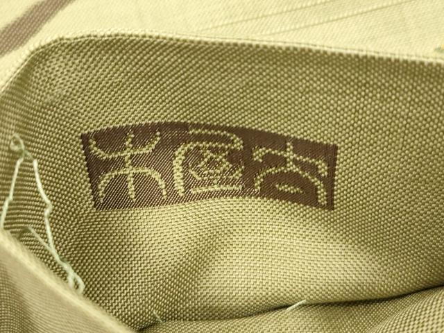 平和屋着物●名門木屋太 今河織物 六通柄袋帯 枝葉文 正絹 逸品 CABN3736dy