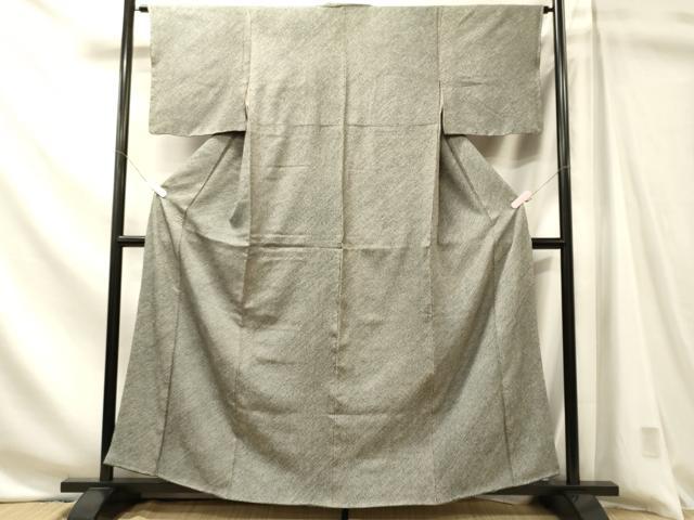 平和屋着物■上質な小紋 総絞り 幾何学文 胴抜き仕立て 正絹 逸品 未使用 CABN4429ou