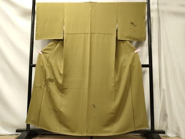 平和屋着物■中国三大刺繍 スワトウ刺繍 総刺繍 訪問着 扇面花文 正絹 逸品 未使用 CABN4513oy