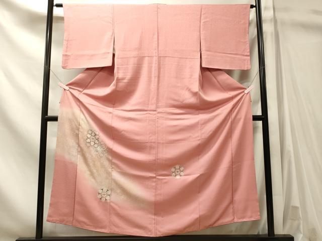 平和屋着物■中国三大刺繍 スワトウ刺繍 訪問着 正倉院花文 暈し染め 正絹 逸品 CABN4538oy