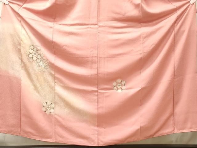 平和屋着物■中国三大刺繍 スワトウ刺繍 訪問着 正倉院花文 暈し染め 正絹 逸品 CABN4538oy