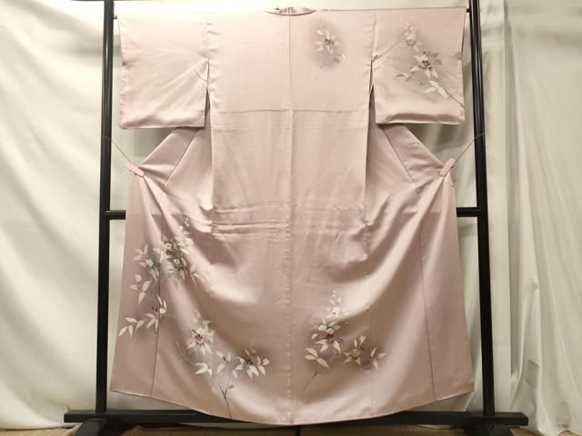 平和屋着物■訪問着 枝花文 正絹 逸品 CABN4570oy