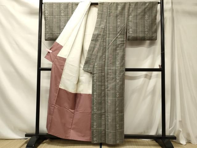 平和屋着物■上質な紬 花間道 正絹 逸品 CABN4593oy