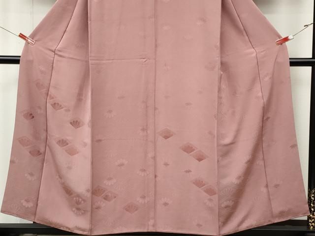 平和屋着物●訪問着 菱花文 正絹 逸品 CABN4877ut