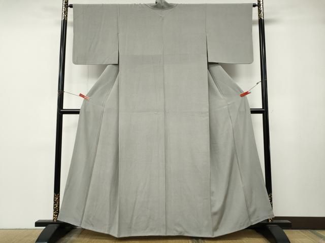 平和屋着物●江戸小紋 寺山存男 縞 正絹 逸品 CABN4933ut