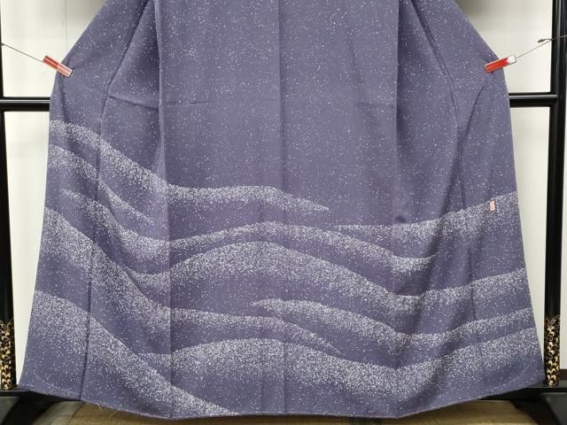 平和屋着物●訪問着 作家物 霞遠山文 正絹 逸品 未使用 CABN4939ut