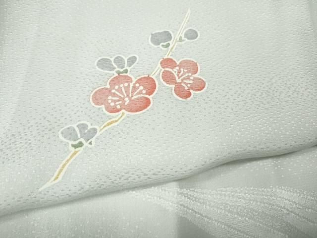 平和屋着物●長襦袢 袷 流水舞花文 正絹 逸品 未使用 CABN4942ut