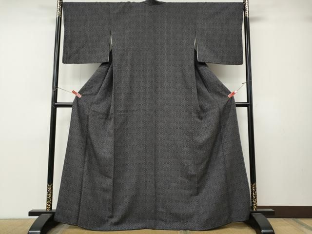 平和屋着物●上質な小紋 吉祥花文 正絹 逸品 CABN4950ut