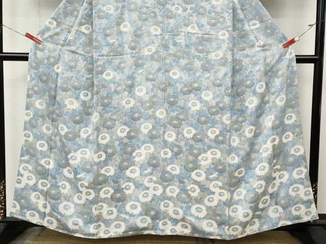 平和屋着物●訪問着 草花文 正絹 逸品 CABN4970ut