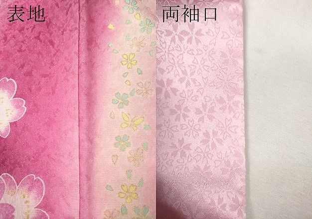 平和屋着物●豪華振袖 駒刺繍 舞花文 暈し染め 銀通し地 正絹 逸品 CABN5103ut