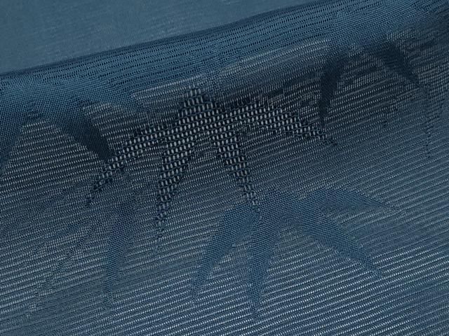 平和屋着物*夏物 色無地 絽 笹紋紗 褐返色 正絹 逸品 CABN5853tx