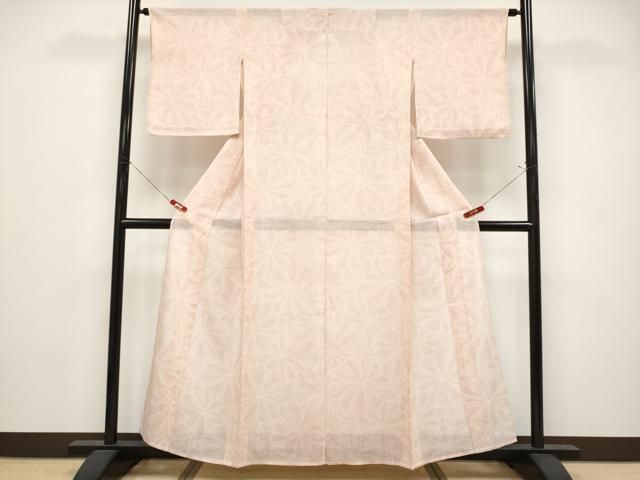 平和屋着物*夏物 紗紬 花尽くし 正絹 逸品 CABN5855tx