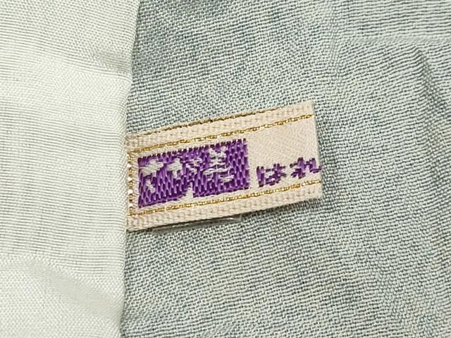 平和屋着物*夏物 石川県指定無形文化財 夏牛首紬 白山工房 手織り 霞文 さが美扱い 正絹 逸品 CABN5857tx