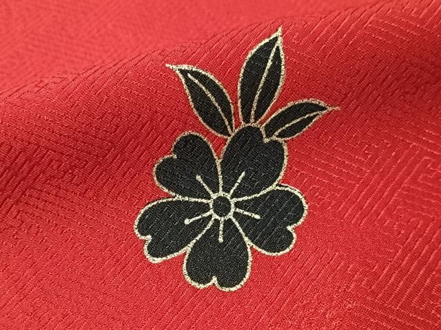 平和屋着物●小振袖 舞花文 金彩 洗える着物 CABN6036vp