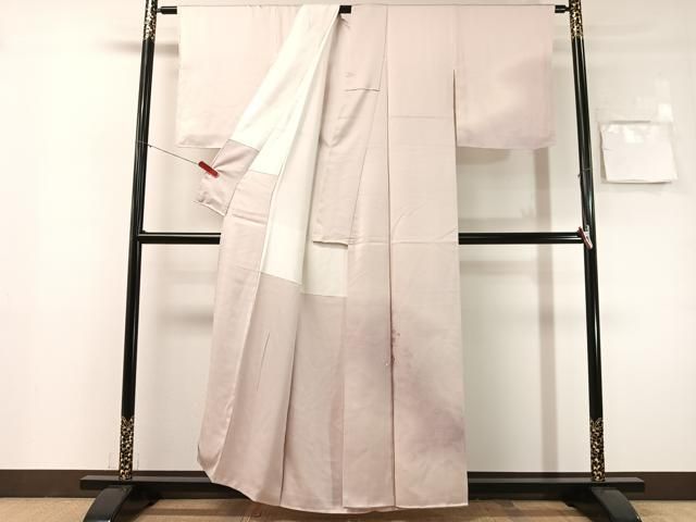 平和屋着物●訪問着 刺繍 雲取り亀甲花文 暈し染め 正絹 逸品 未使用 CABN6068vp