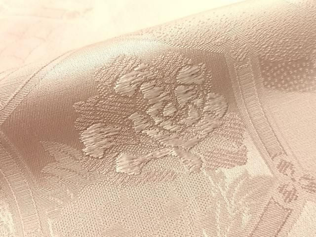 平和屋着物●訪問着 刺繍 雲取り亀甲花文 暈し染め 正絹 逸品 未使用 CABN6068vp