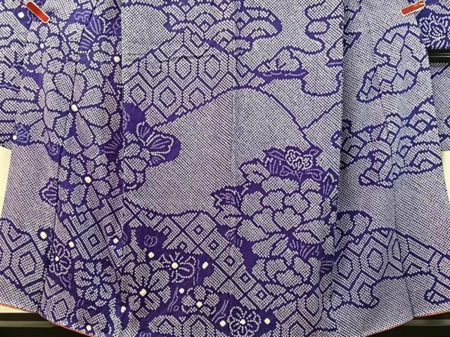 平和屋着物●豪華振袖 総絞り 吉祥花文 正絹 逸品 CABN6093vp