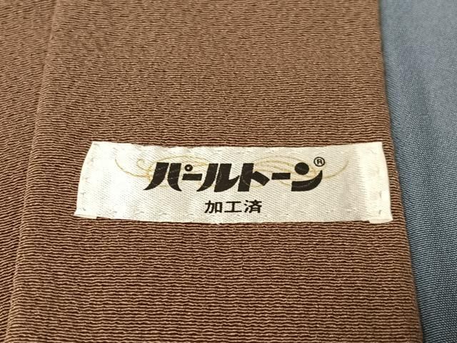平和屋着物●世界的人形師 辻村寿三郎 ジュサブロー 男性 訪問着 間道 正絹 逸品 CABN6212vp