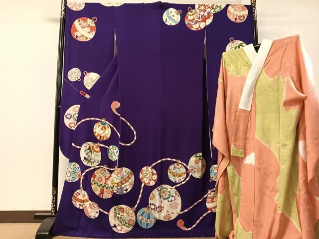 平和屋着物●豪華振袖・長襦袢セット 作家物 鈴 金彩 鬼しぼ縮緬 正絹 逸品 CABN6216vp