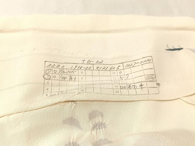平和屋着物●訪問着 作家物 辻が花 絞り 暈し染め 仮絵羽 正絹 逸品 未使用 CABN6217vp