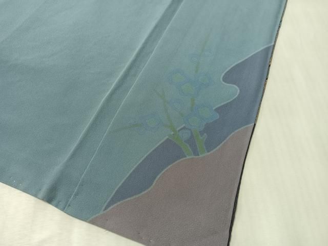平和屋着物●訪問着 槍梅 暈し染め 金彩 正絹 逸品 未使用 CABN6233vp
