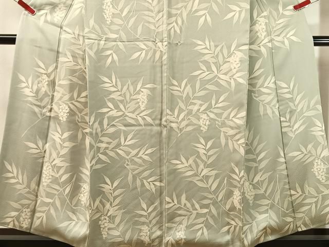 平和屋着物●訪問着 刺繍 南天文 正絹 逸品 CABN6235vp