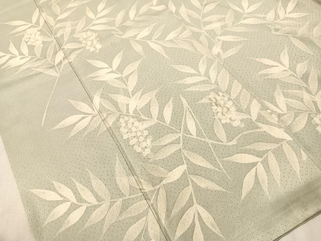 平和屋着物●訪問着 刺繍 南天文 正絹 逸品 CABN6235vp