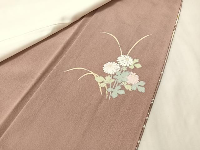 平和屋着物●豪華色留袖 駒刺繍 立波花松文 暈し染め 金彩 正絹 逸品 未使用 CABN6237vp