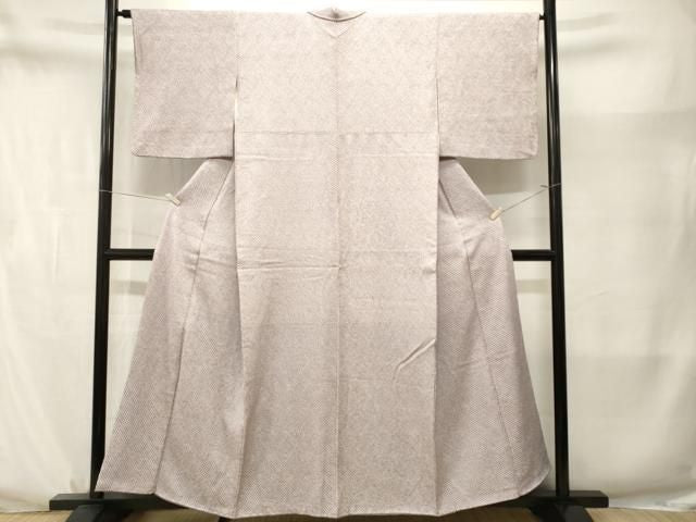 平和屋着物■大変加工の良い総絞り小紋 正絹 逸品 CABN7320ev