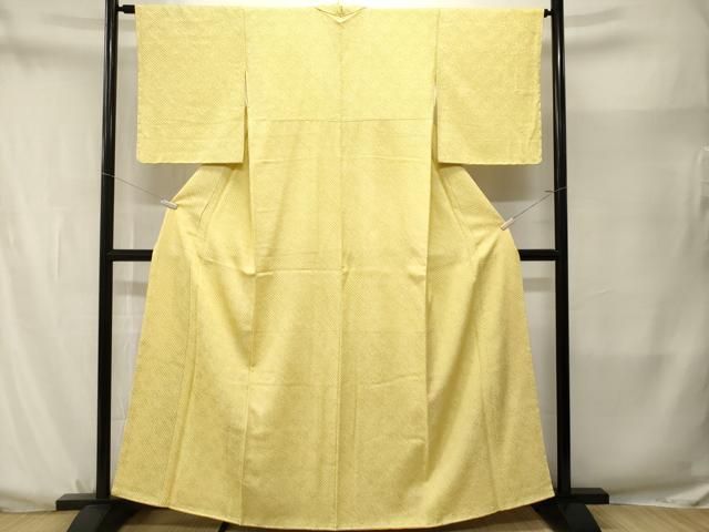 平和屋着物■大変加工の良い総絞り小紋 正絹 逸品 CABN7322ev