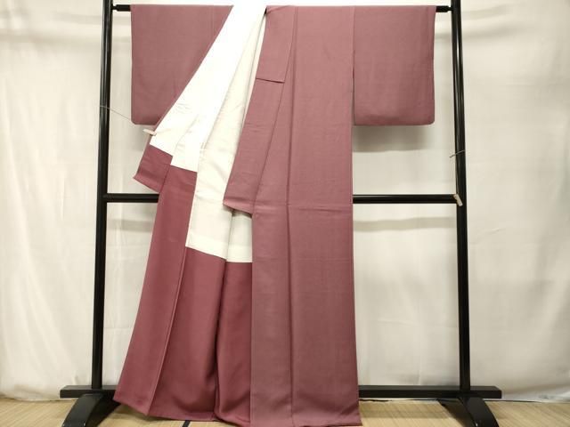 平和屋着物■江戸小紋 作家物 草木染め 鮫小紋柄 正絹 逸品 CABN7331ev
